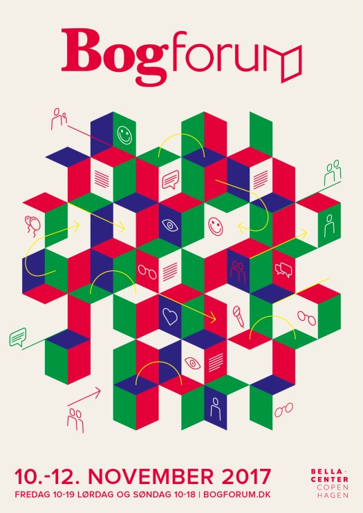 Bogforum 2017 plakat